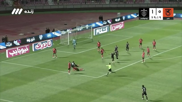 باخت مس رفسنجان برابر پرسپولیس تهران