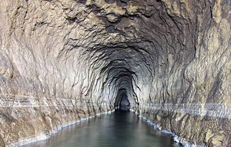 تاثیر اندک بارش‌ها بر قنوات استان کرمان