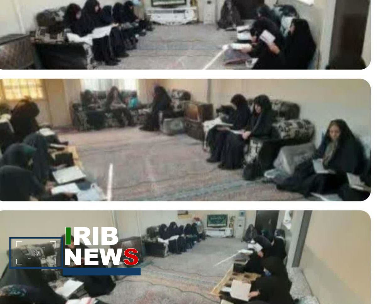 محفل قرائت قرآن کریم در رفسنجان