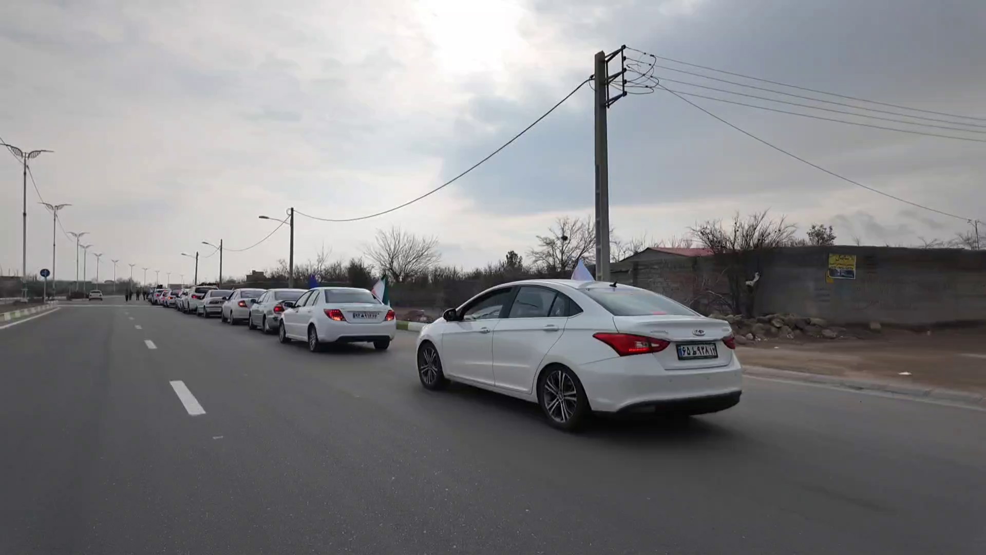 استقبال از رالی خانوادگی زائرین شهید سلیمانی