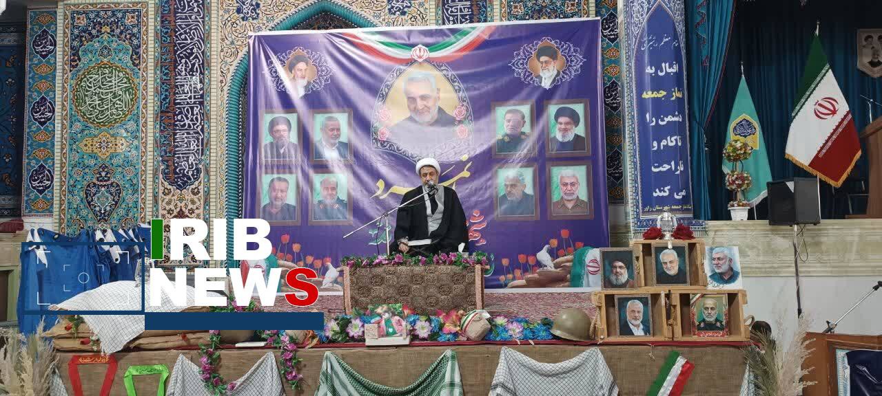 برگزاری مراسم بزرگداشت سردار شهید حاج قاسم سلیمانی در راور