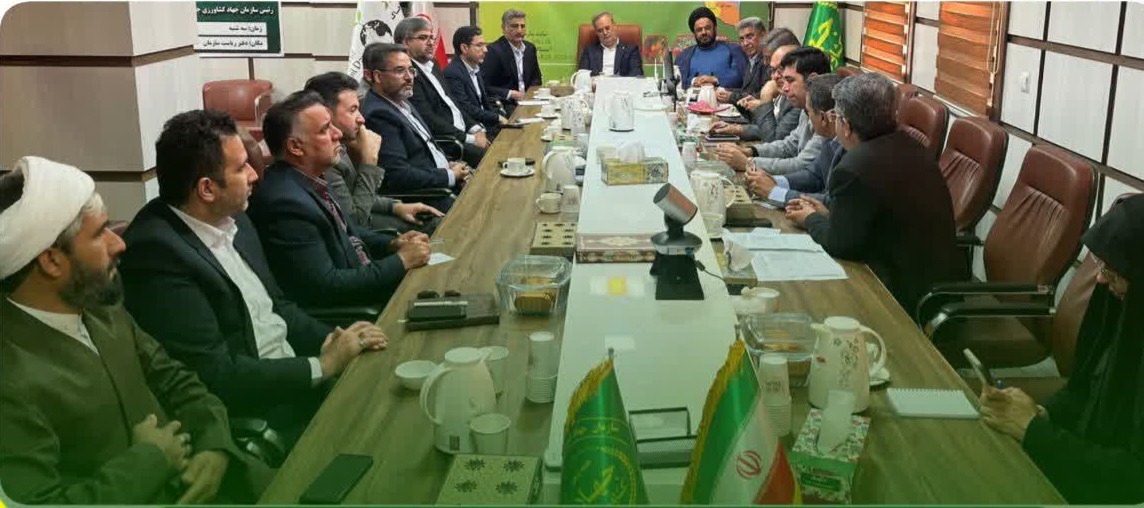 برگزاری جلسه شورای تات جنوب کرمان با حضور معاون وزیر جهاد کشاورزی