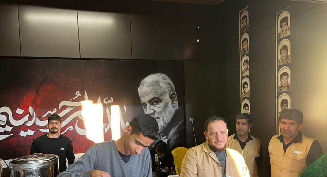 توزیع ۱۵ هزار غذای نذری در موکب کتائب سیدالشهداء در کرمان