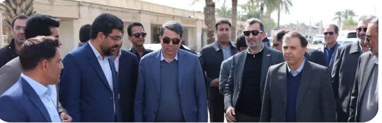 بازدید معاون وزیر صمت از روند بازسازی بیمارستان شهید سلیمانی کهنوج