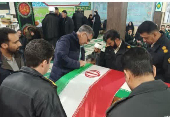 تشییع پیکر مطهر سرباز شهید عباس عالی پور