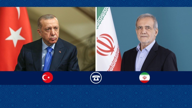 گفت‌وگوی تلفنی رؤسای جمهور ایران و ترکیه