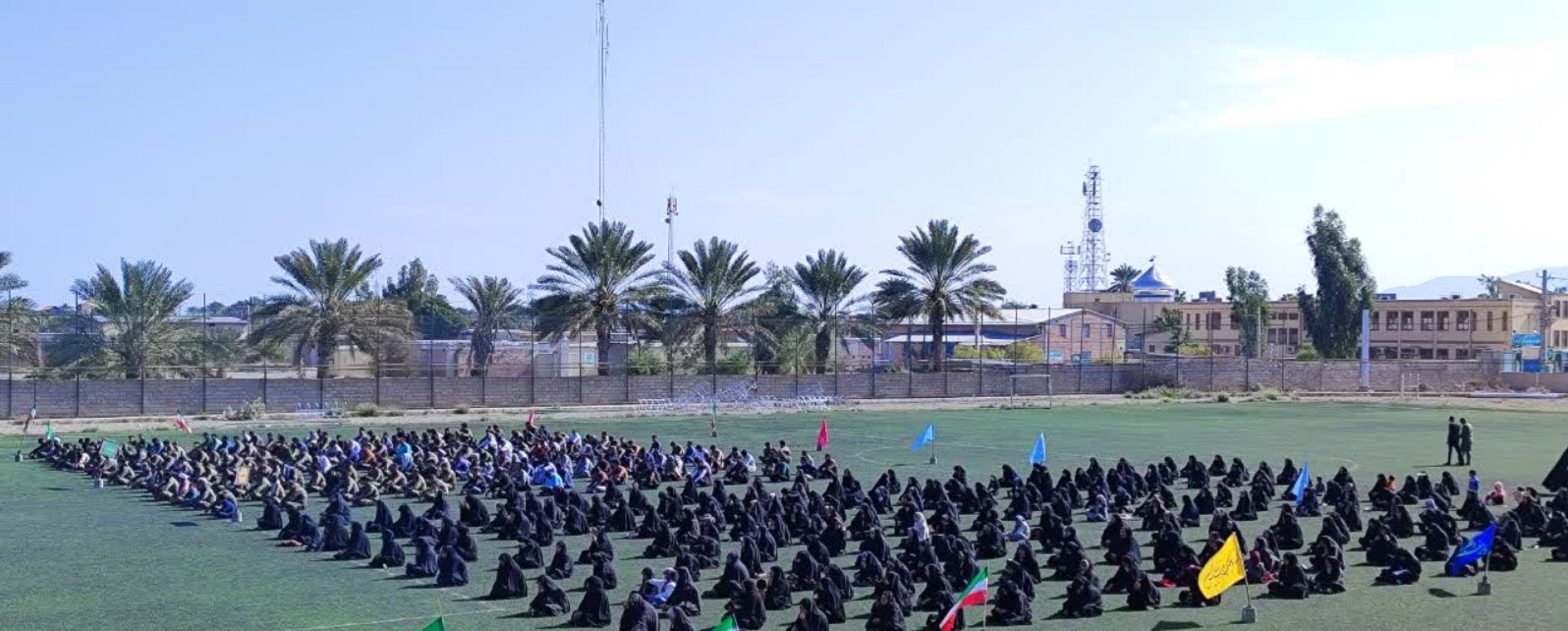 رزمایش اقتدار نیروی‌های نظامی و انتظامی شهرستان فاریاب