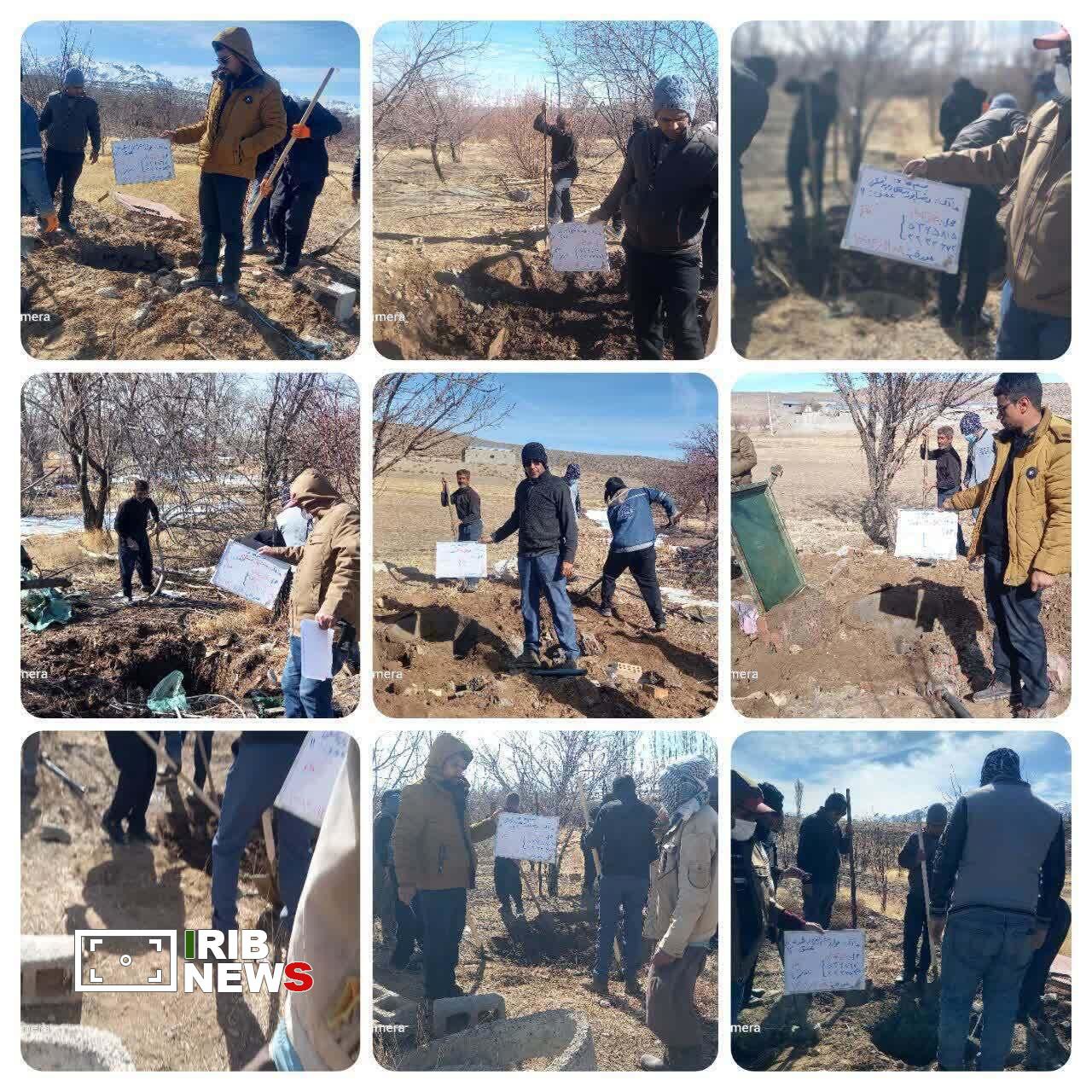 ۵ حلقه چاه در جیرفت مسدودشد