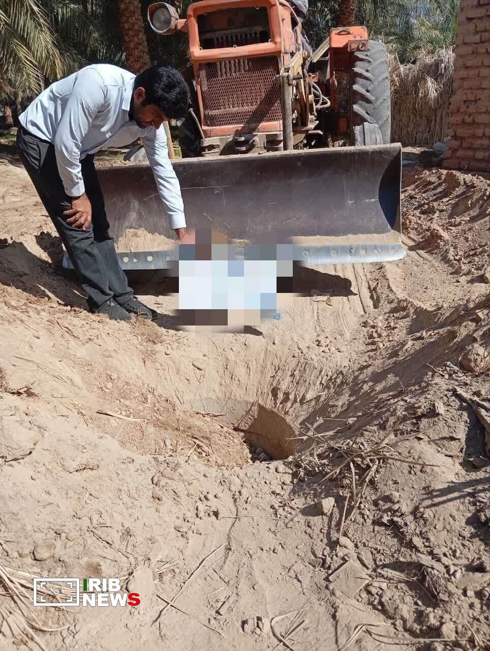 انسداد هفت حلقه چاه غیرمجاز در شهرستان ریگان