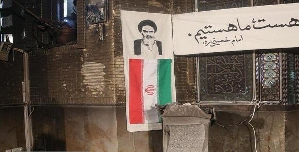 کمک موکب‌های اربعین کرمان به بازسازی اماکن آسیب‌دیده در اغتشاشات اخیر