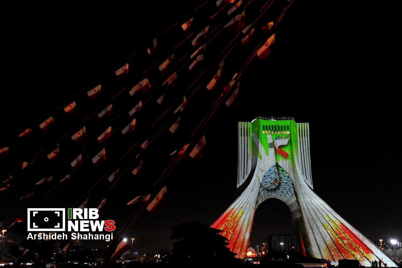 افزایش ۵۳ درصدی شرکت‌کنندگان راهپیمایی ۲۲ بهمن امسال