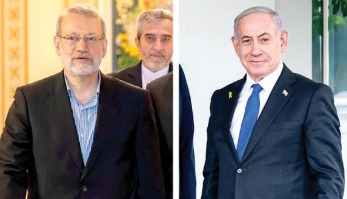 دوئل لاریجانی - نتانیاهو در ۴۸ ساعت