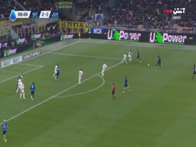گل سوم اینتر به یوونتوس