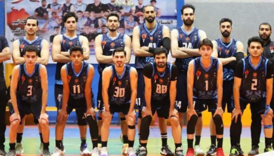 پیروزی مس شهربابک بر اتحادیزد در لیگ یک بسکتبال