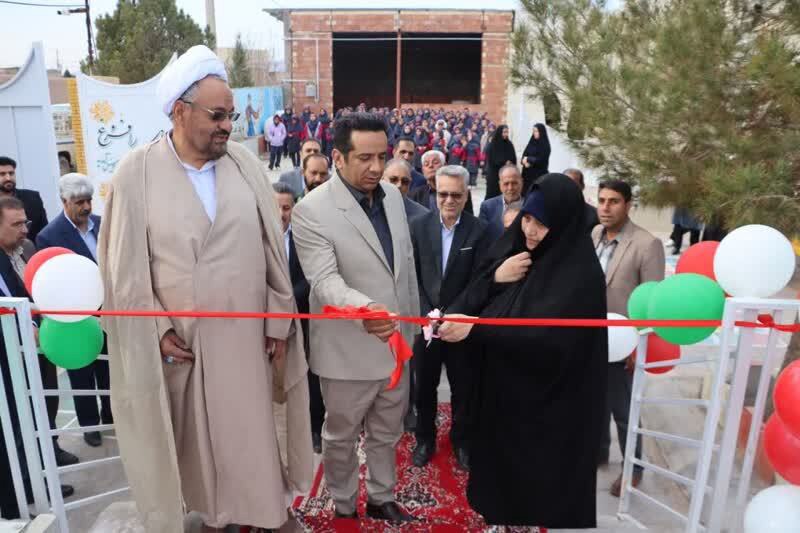 افتتاح ۳۲ پروژه ورزشی درون مدرسه‌ای در نوق