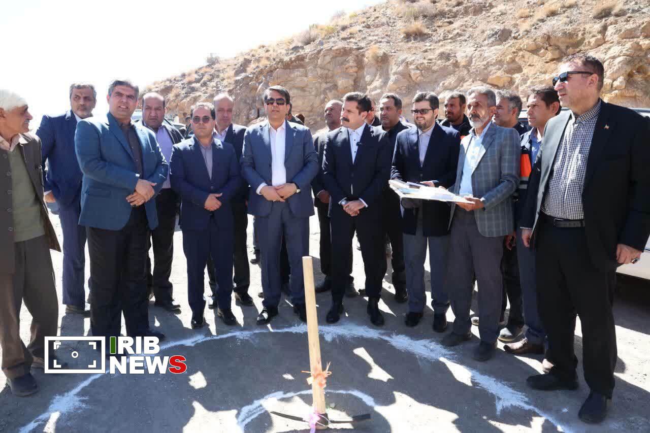 کلنگ زنی راه دسترسی بندر هنزا رابر