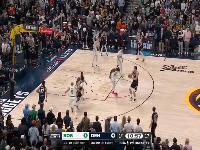 خلاصه بسکتبال دنور ناگتس - بوستون سلتیکس