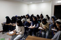 استقبال دانش آموزان از کلاس‌های تقویتی و جبرانی در فرهنگسرای سعدی