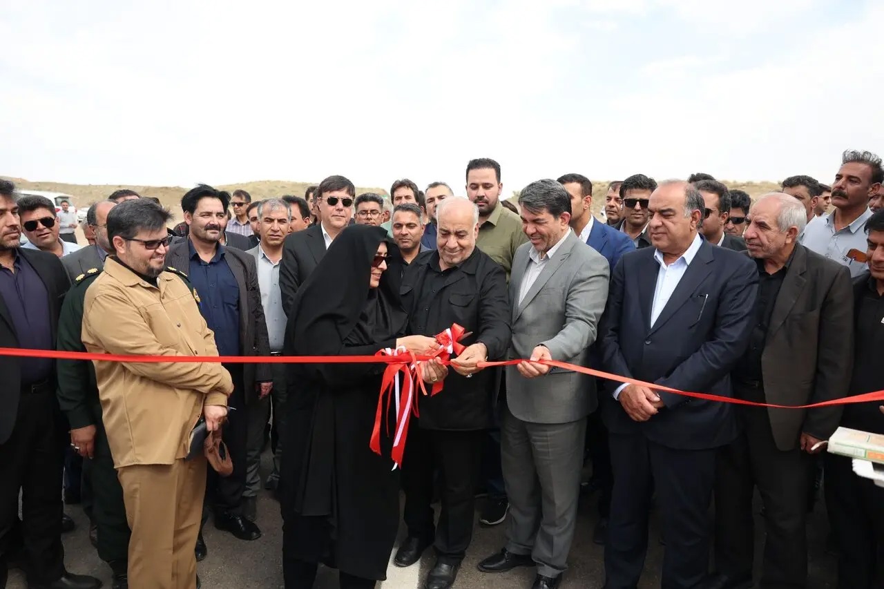 ۱۷ کیلومتر از باند دوم محور «کرمان _ بافت» افتتاح شد