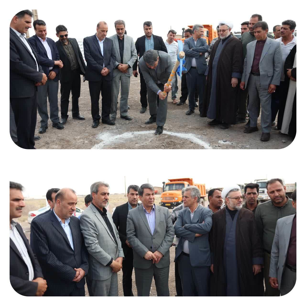 آغاز عملیات اجرایی کنارگذر شهر خورسند