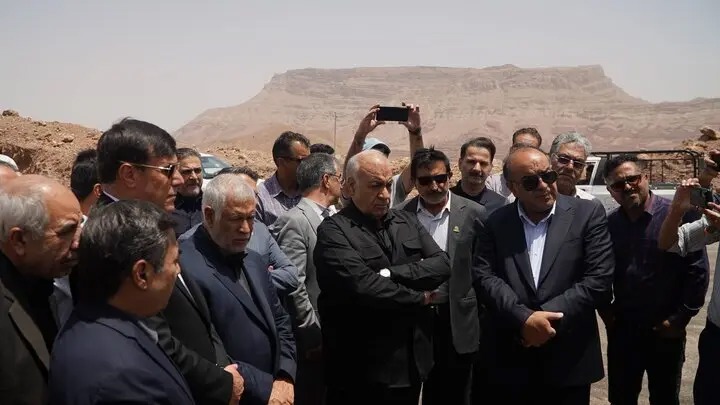 بازدید از پروژه بهسازی و احداث باند دوم محور "کرمان - راور - دیهوک"