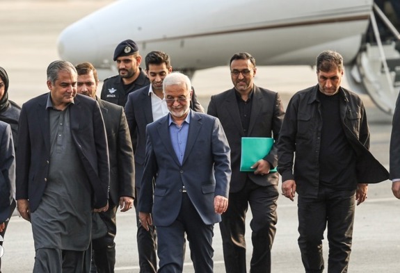 ورود وزیر کشور پاکستان به تهران