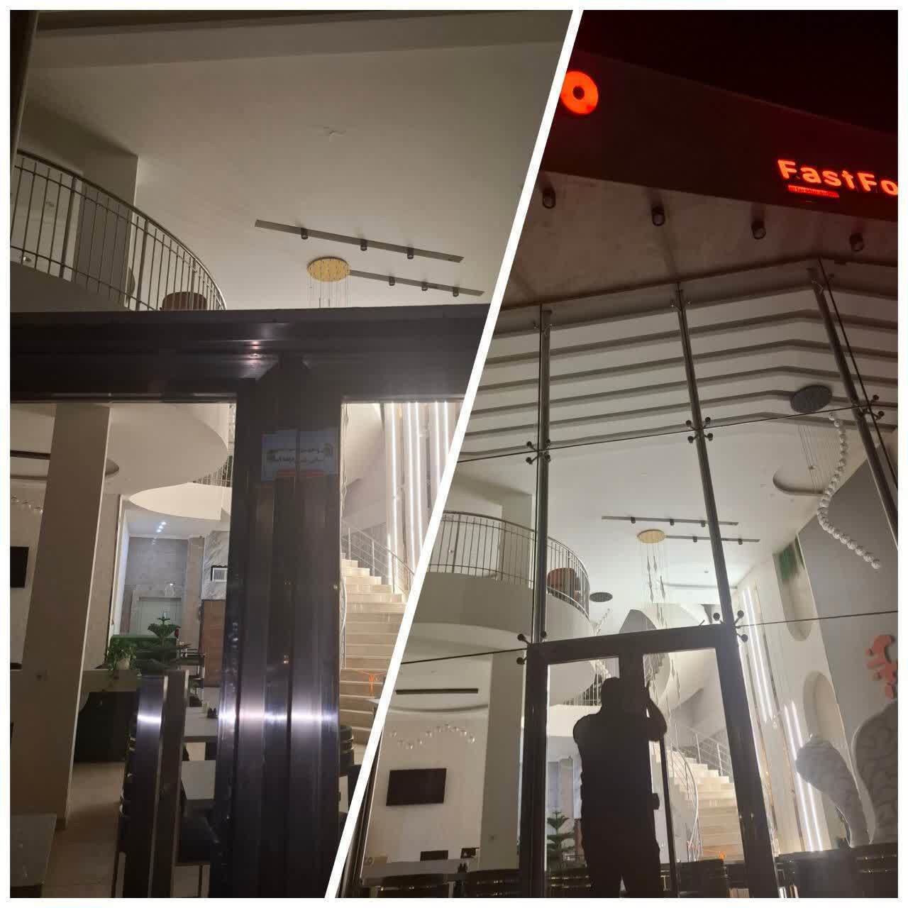 پلمپ یک کافه‌رستوران به دلیل هتک حرمت و تخلفات قانونی