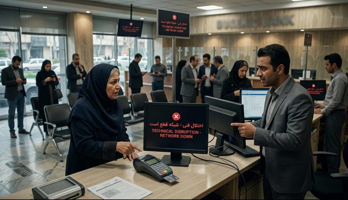 اختلال گسترده در شبکه بانکی کشور
