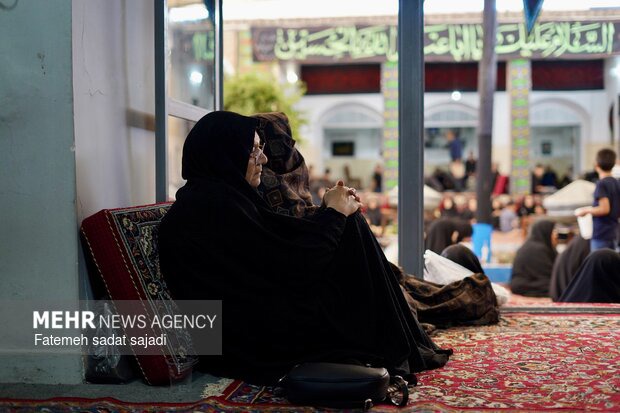 عکس/ یک قرن عزاداری در خانه تاریخی بردشیری کرمان
