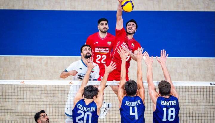 شاگردان پیاتزا دیر به بازی برگشتند؛ شکست تیم ملی والیبال برابر آمریکا