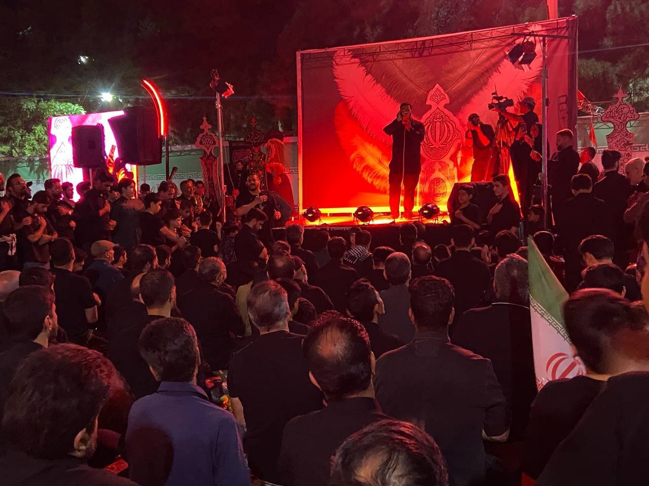 فریاد «یا حسین» کرمانی‌ها در اجتماع یکصد و بیستم میدان کوثر