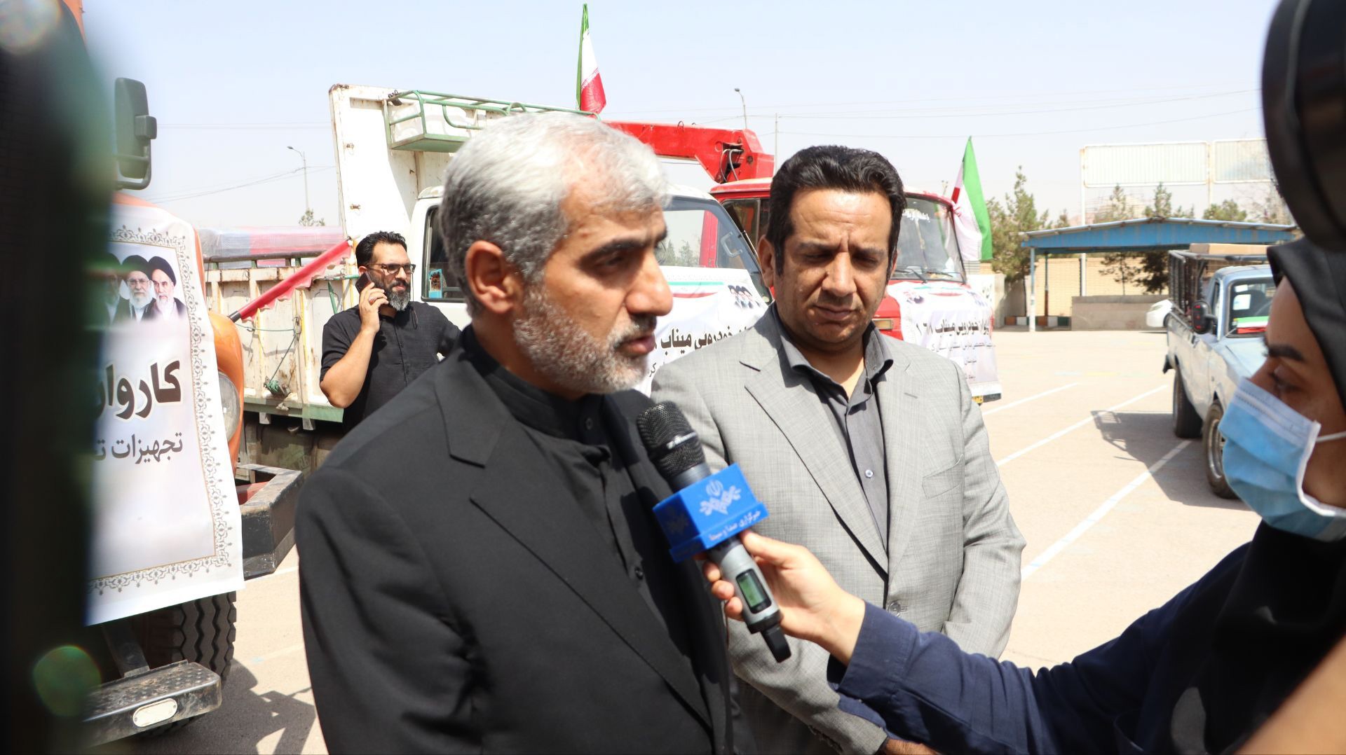 ارسال کاروان خودرویی میناب ۱۶۸ به تمامی شهرستان‌ها و مناطق استان کرمان