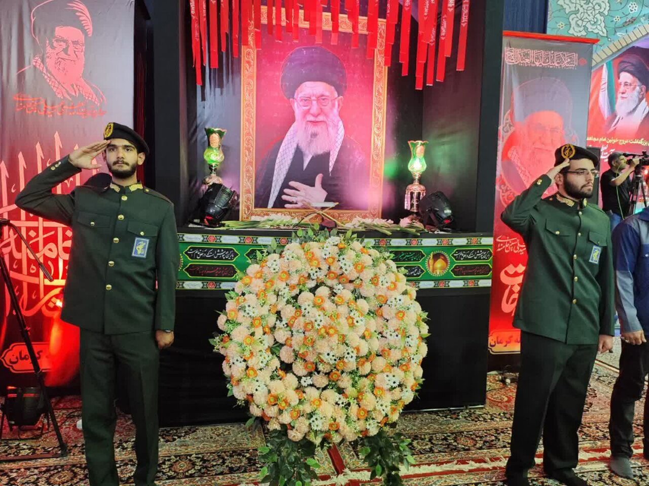 کرمان در مسیر بدرقه «آقای شهید ایران»؛ برنامه‌های سه‌ نوبته‌ آغاز شد