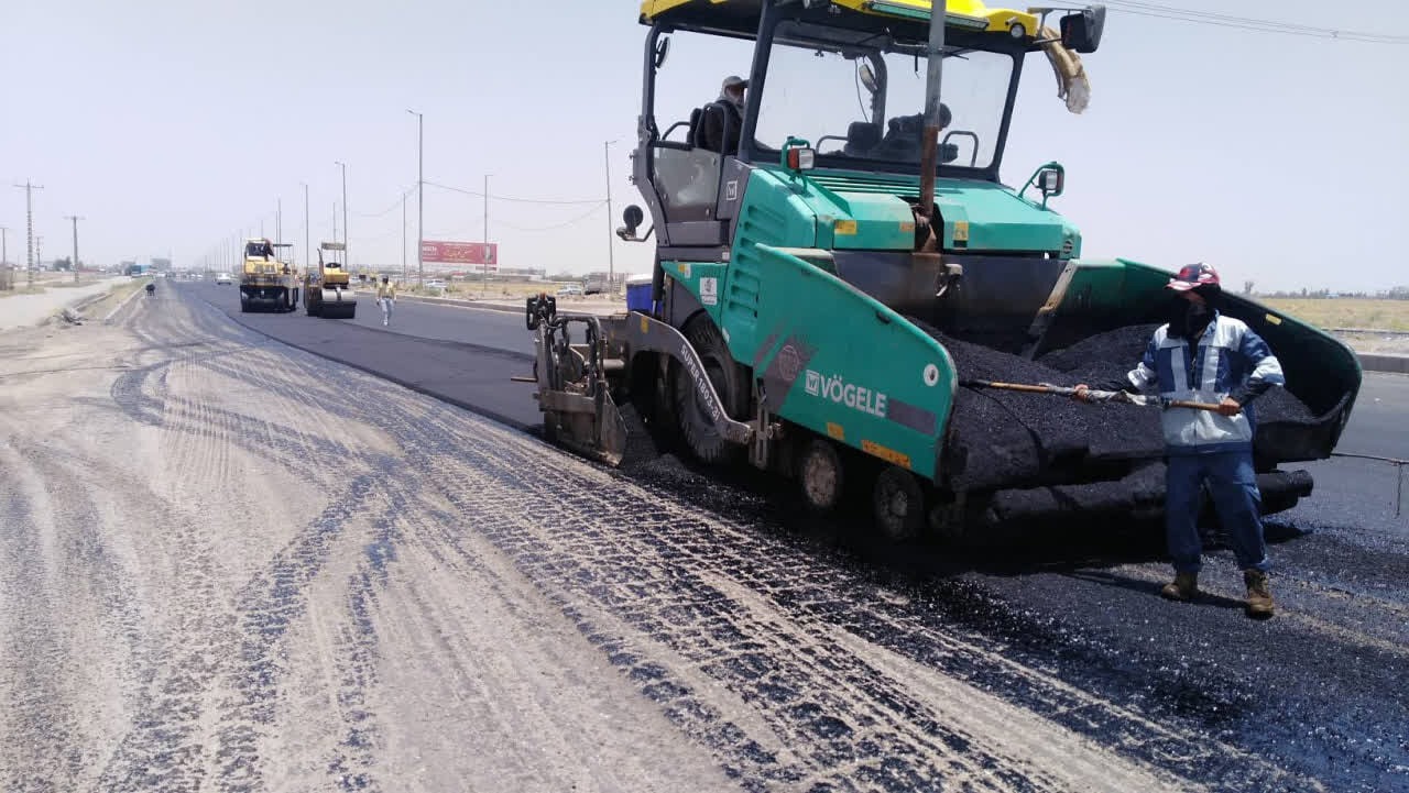 روکش آسفالت ۲۶۰ کیلومتر از محورهای اصلی و فرعی استان کرمان