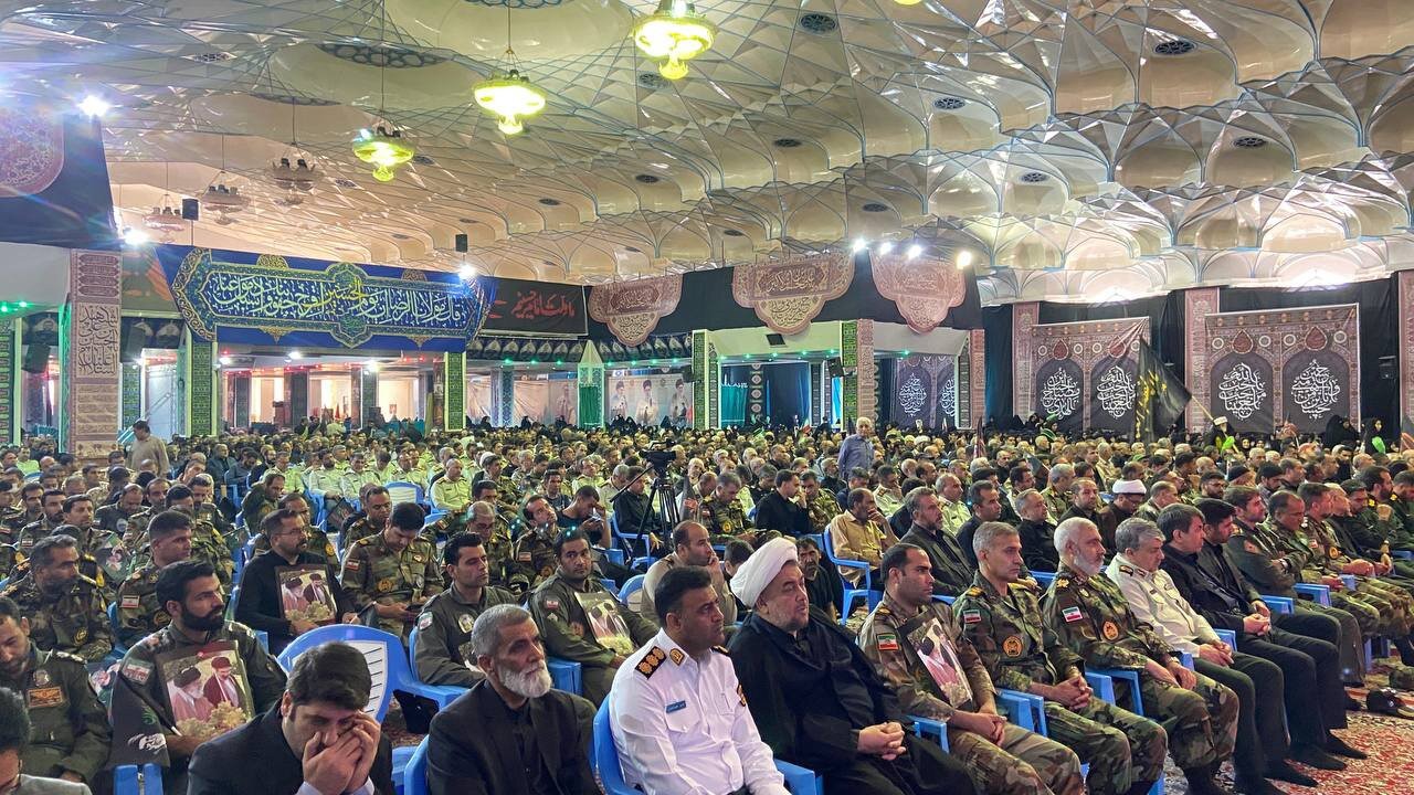 آئین بدرقه «آقای شهید ایران» در حسینیه ثارالله کرمان