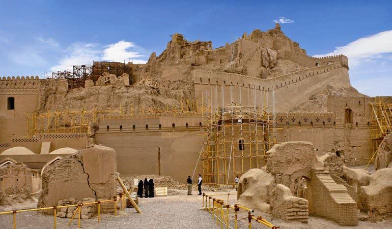 میراث جهانی بم بی‌اعتبار ماند؛ نبود بودجه برای مرمت ارگ تاریخی