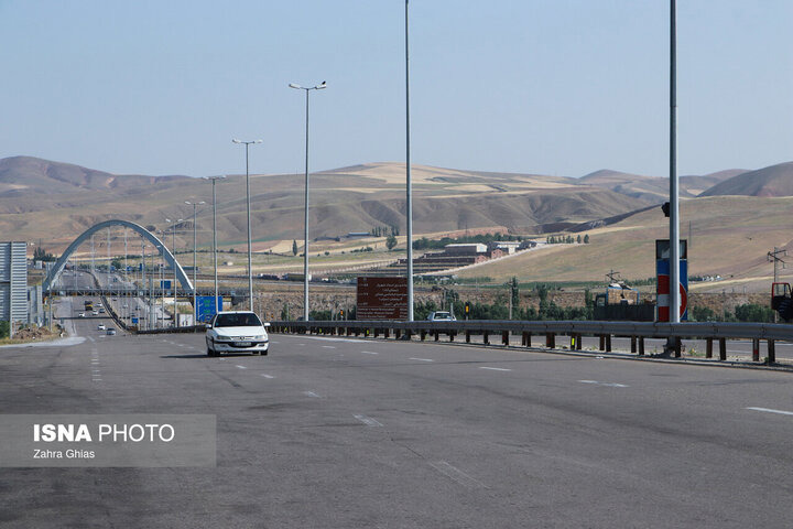 بازگشایی محور سیرجان-هرمزگان؛ بازدید رئیس پلیس راهور فراجا از محورهای جنوب کشور