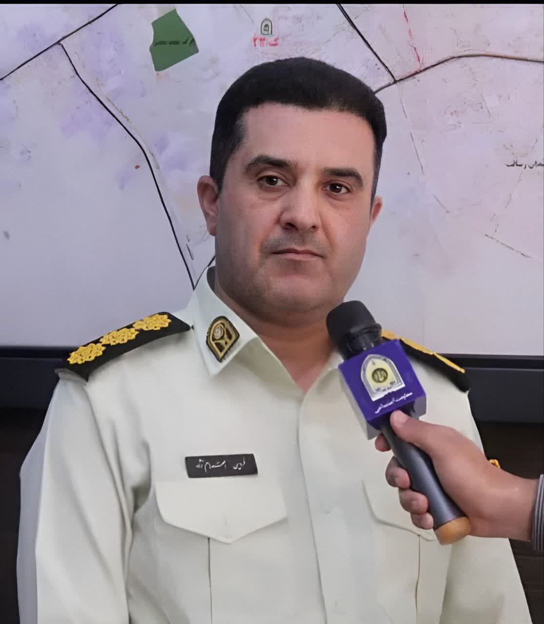 سارق سیم و کابل برق در دام ماموران کلانتری ۱۴ شهر کرمان