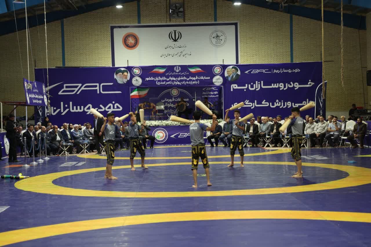 عطاپور: کرمان پیشینه‌ای غنی در ورزش زورخانه‌ای دارد