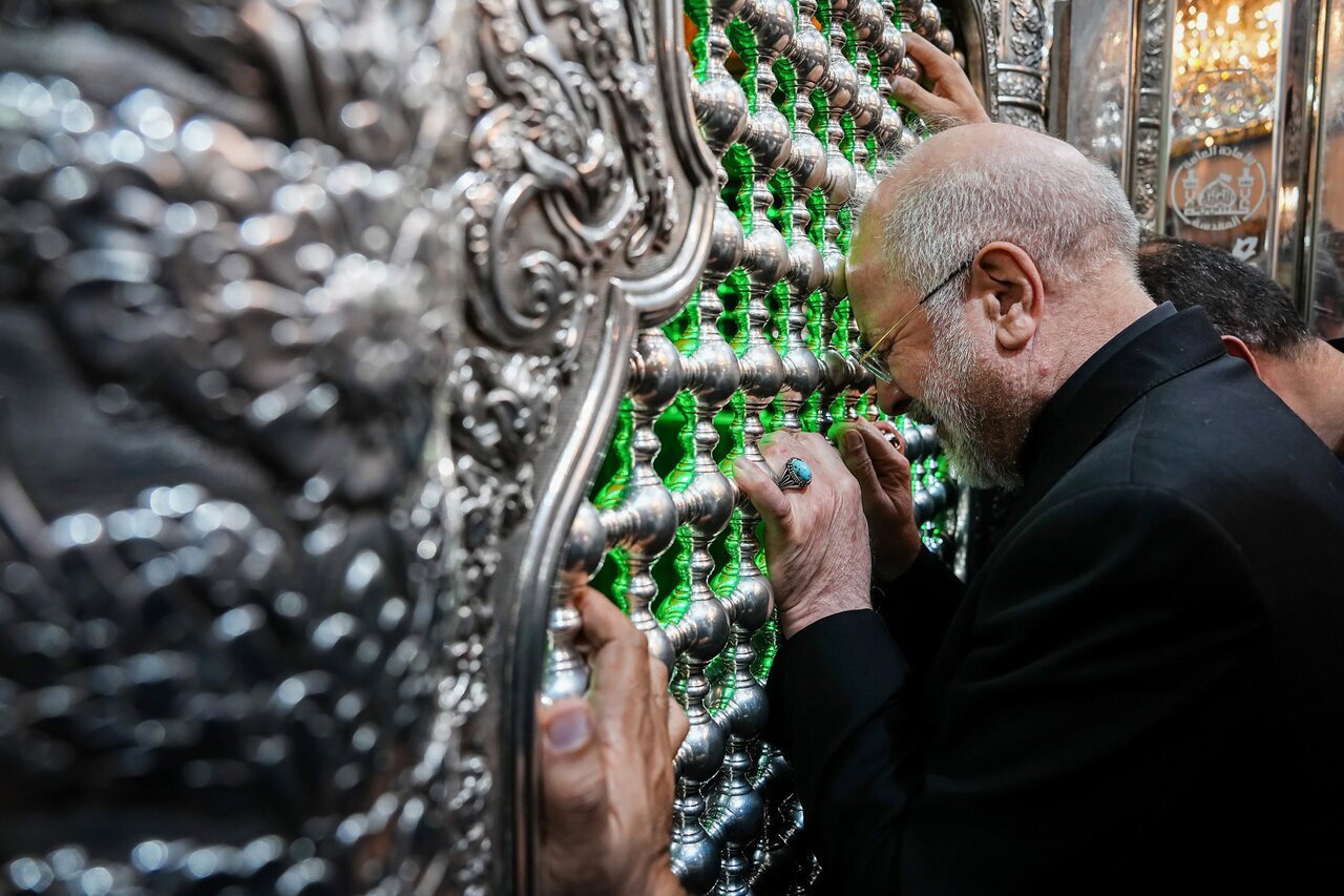 قالیباف به زیارت حرم امام حسین (ع) مشرف شد
