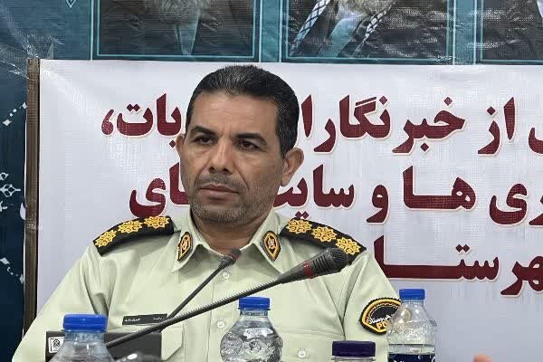 کاهش ۳۷ درصدی سرقت‌ها در شهرستان جیرفت