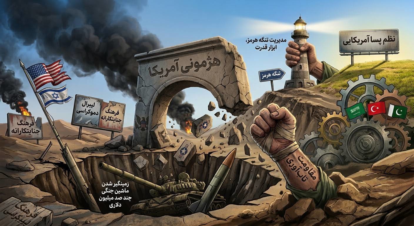 جنگ، سیاه چاله هژمون امریکا