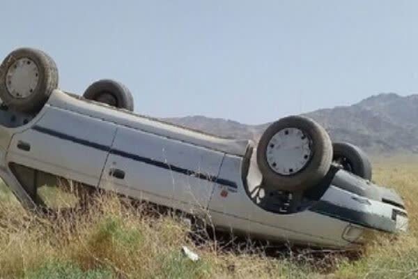 واژگونی خودرو در نرماشیر یک کشته و ۴ مصدوم بر جای گذاشت