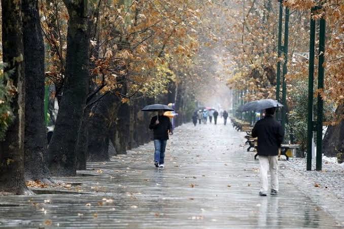 سامانه بارشی جدید در راه است؛ بارش‌ها از ۲۸ شهریور آغاز می‌شود