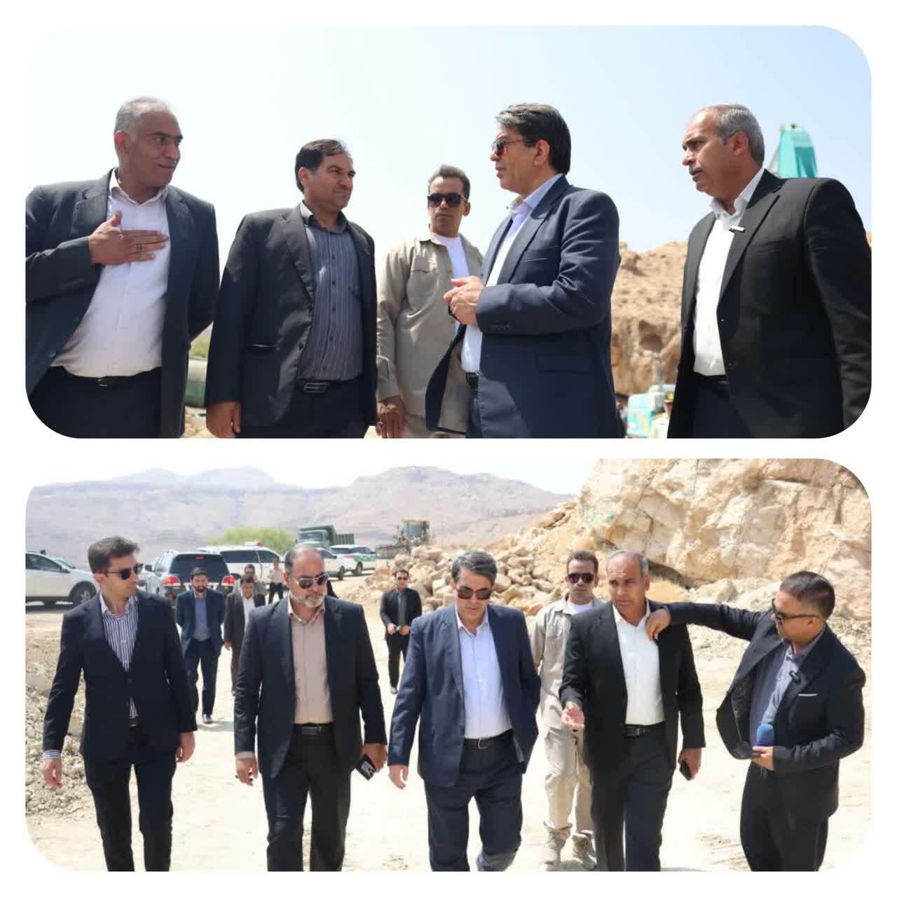 پیگیری تسریع درساخت پل ورودی شهر مردهک عنبرآباد