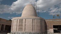 بخش عمرانی بارگاه شمس تبریزی در خوی به پایان رسید