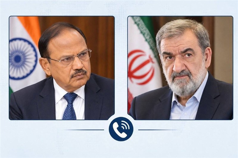 گفت‌وگوی تلفنی سرلشکر رضایی و مشاور امنیت ملی هند